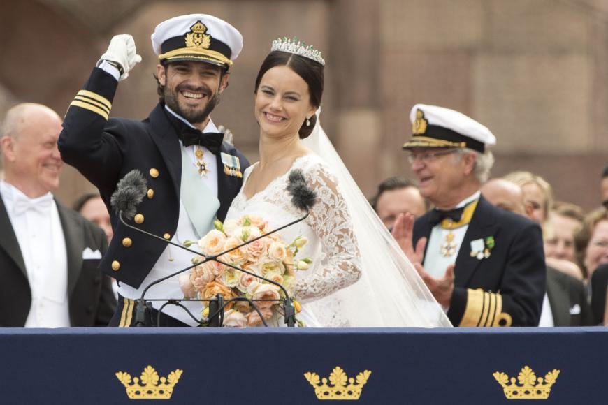 Das Paar bezauberte ganz Schweden.