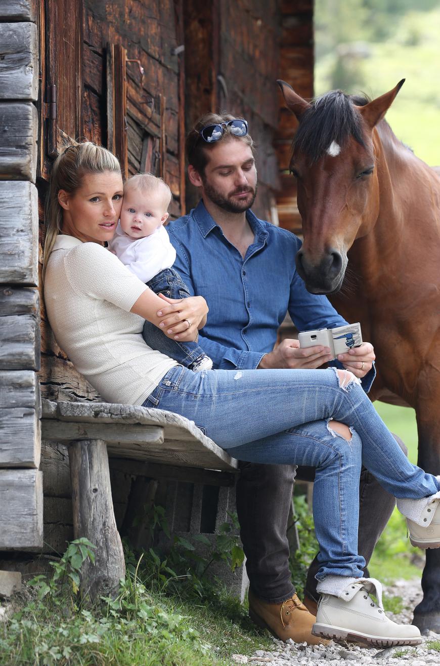 Erst am 8. März 2015 kam Baby Celeste zur Welt.