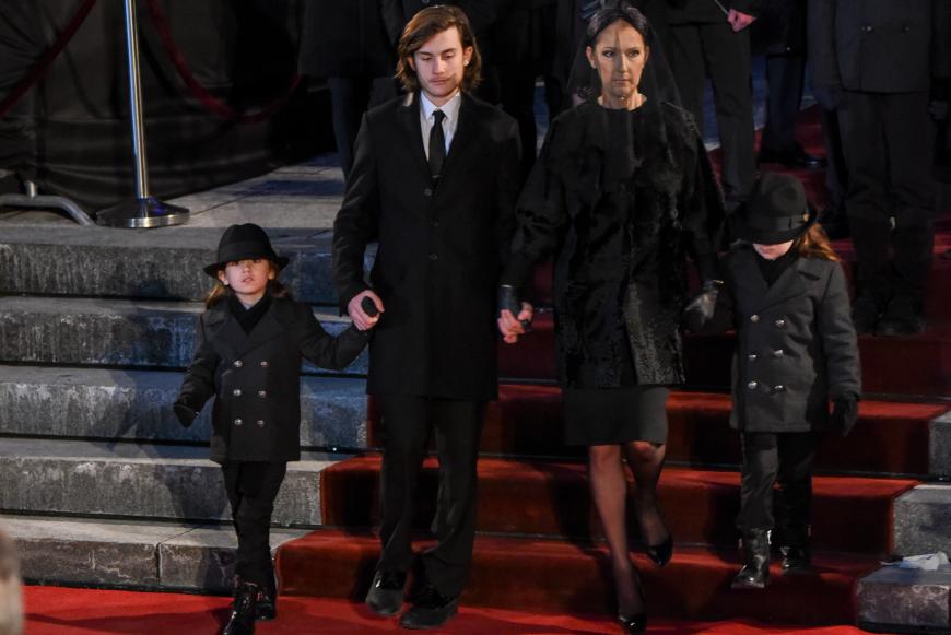 Trauerfeier: So nimmt Céline Dion Abschied von ihrem Mann ...