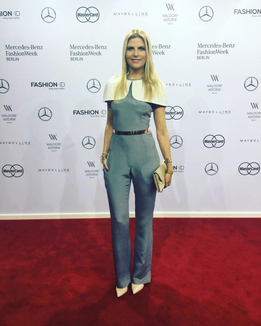 Auf dem Weg zur Show vom Label Tulpen Design. Die Looks haben immer das gewisse Etwas.
