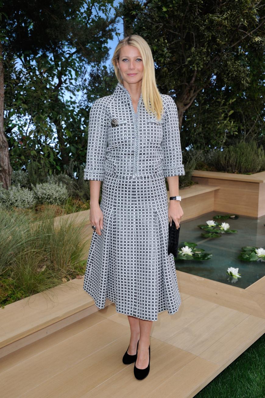Auch Gwyneth Paltrow kam, natürlich in Chanel, extra nach Paris angereist.