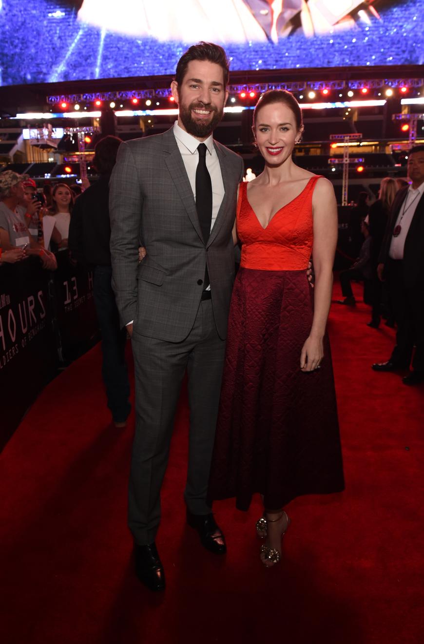 Emily Blunt und John Krasinski freuen sich auf ihr zweites Baby.
