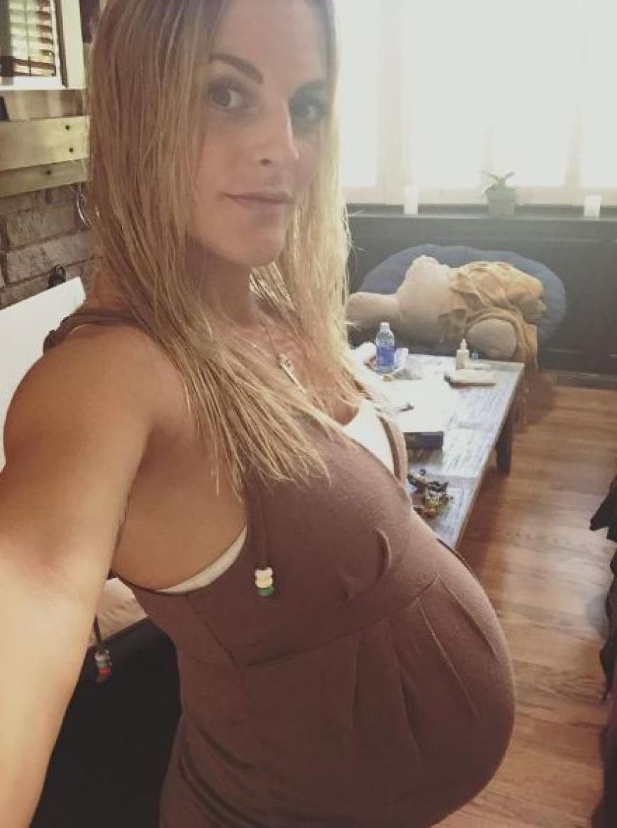 Vor knapp vier Monaten zeigte sich die 34-Jährige noch mit riesigem Babybauch.
