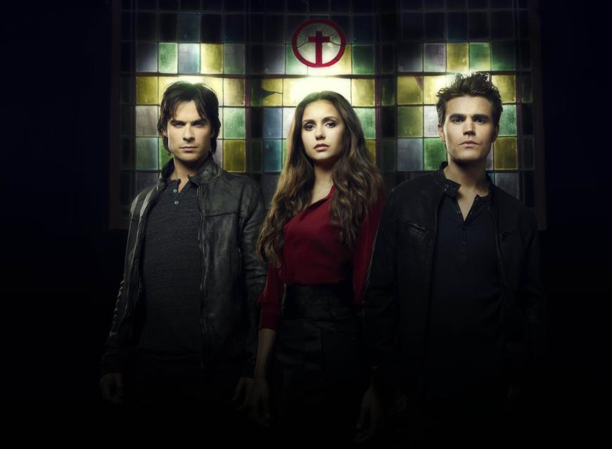 Bald wieder zu dritt? Nina Dobrev gehörte neben Ian Somerhalder(l.) und Paul Wesley (r.) bis 2015 zum Hauptcast von
