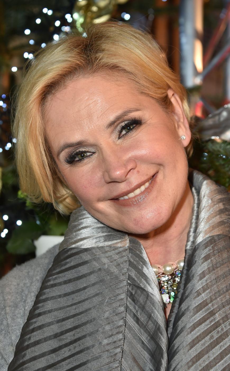 Dirndl-Designerin Claudia Effenberg hat zwar bisher nicht viel gesehen (
