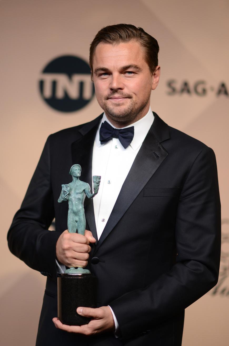 Leonardo DiCaprio sichert sich mit dem Screen Actors Guild Award die nächste Trophäe für seine Sammlung.