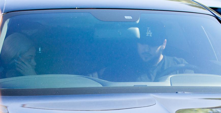 Robert Kardashian fuhr von Los Angeles nach Texas, um seine Freundin abzuholen.