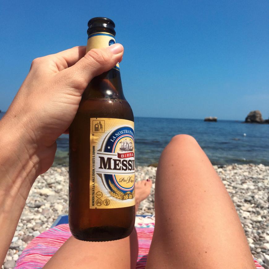 Ihr wisst ja... ich und Bier... Das italienische war auch super!