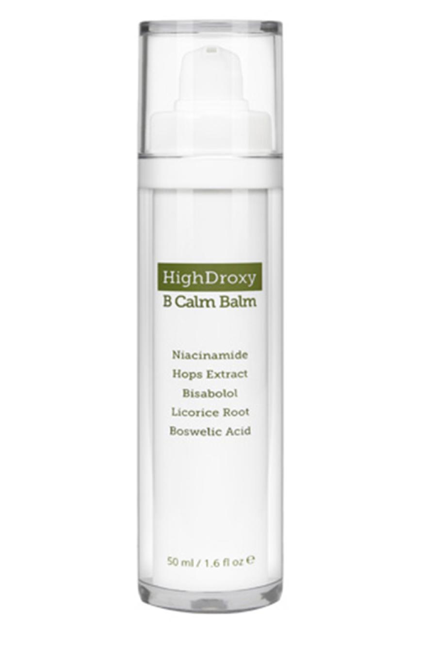 Reduziert Rötungen: „B Calm Balm“ von HighDroxy, mit Niacinamid, ca. 39 Euro, highdroxy.de