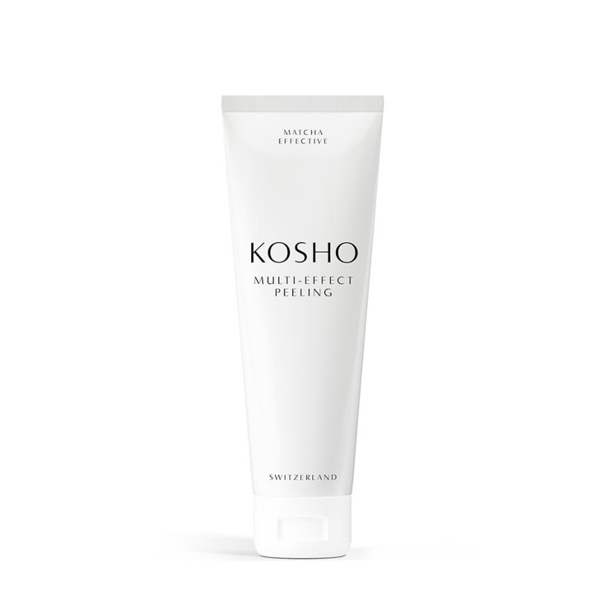 Entfernt lose Hautschüppchen: „Multi-Effect Peeling“ von Kosho, ca. 56 Euro, bei Douglas