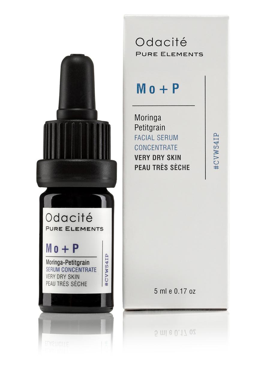 Spendet Feuchtigkeit: „Mo+P Moringa Petitgrain Serum“ von Odacité, mit Moringa, ca. 46 Euro, greenglam.de