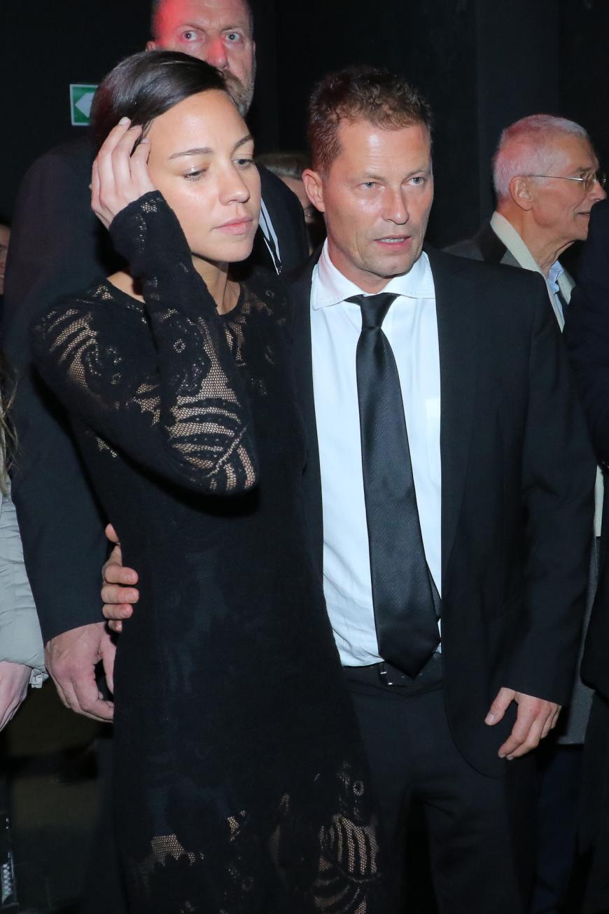 Auch Til Schweiger kam mit seiner neuen Freundin Marlene.