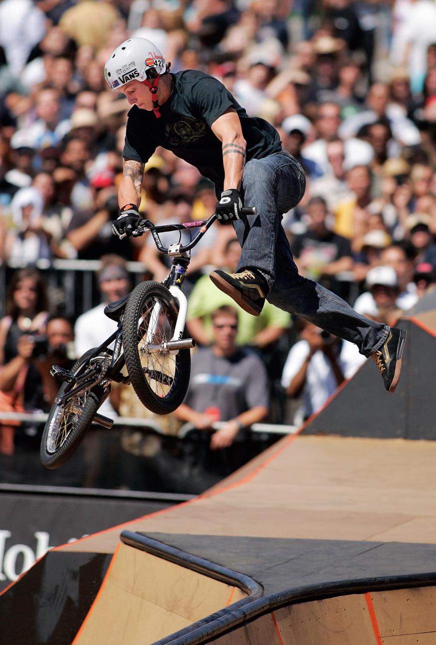 24 Medaillen hatte der BMX-Profi in seiner Karriere gewonnen.