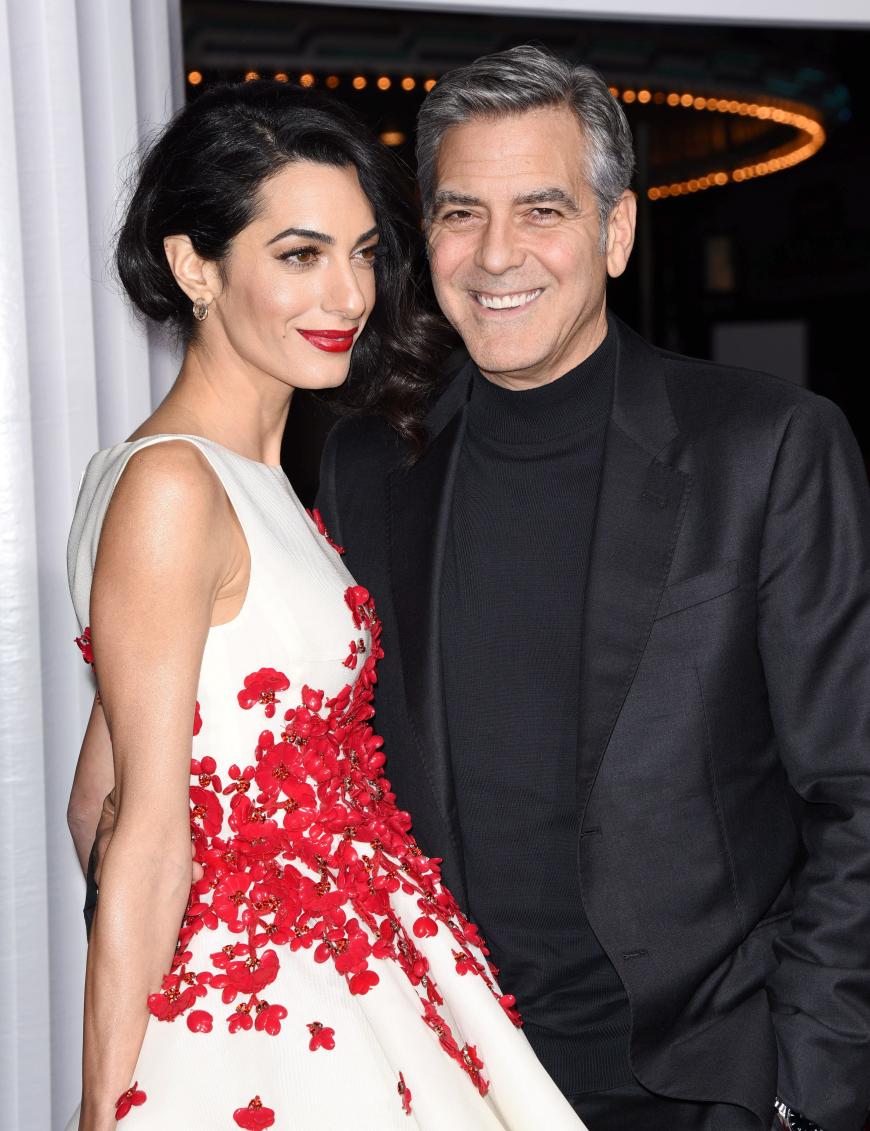 Georges Heiratsantrag an Amal verlief nicht ganz nach Plan.
