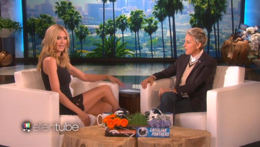 Um sich vor Intimblitzern zu wappnen, hat Heidi Klum gut vorgesorgt...