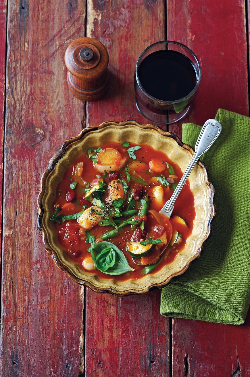 Provenzalische Gemüsesuppe