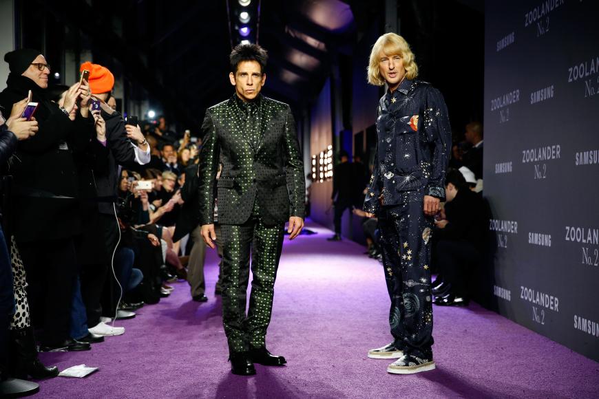Derek und Hansel auf dem Catwalk in Action