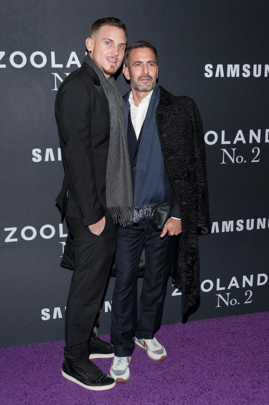 Charly DeFrancesco und Designer Marc Jacobs