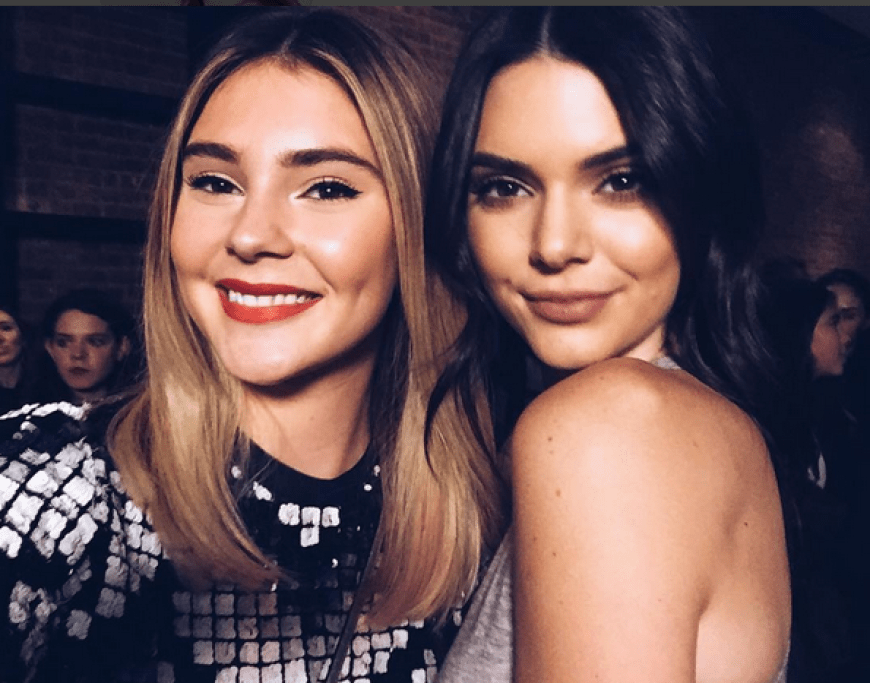 Treffen mit ihrem Vorbild: Stefanie Giesinger und Kendall Jenner sehen sich sehr ähnlich