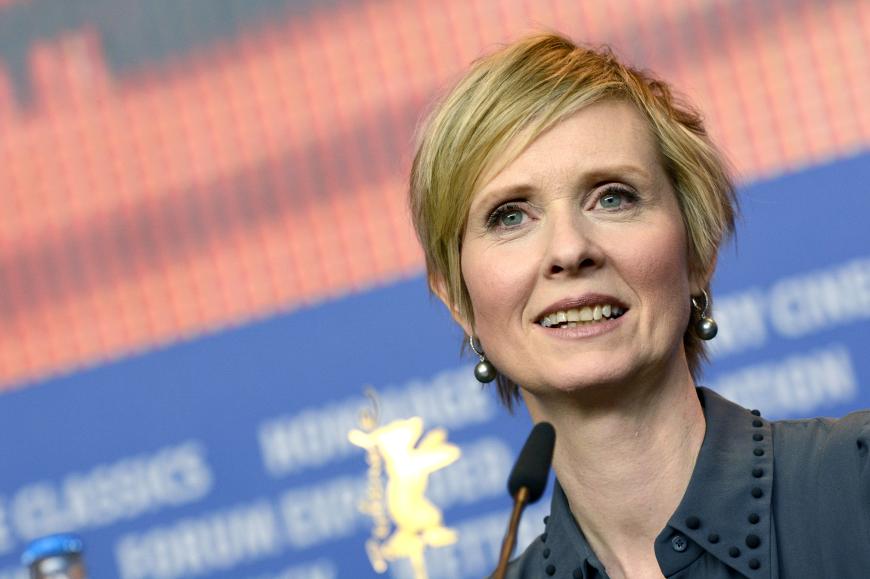 Cynthia Nixon versprühte einen Hauch