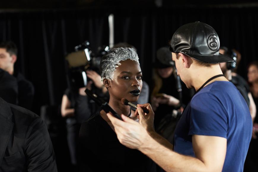 Backstage bei Fenty Puma by Rihanna