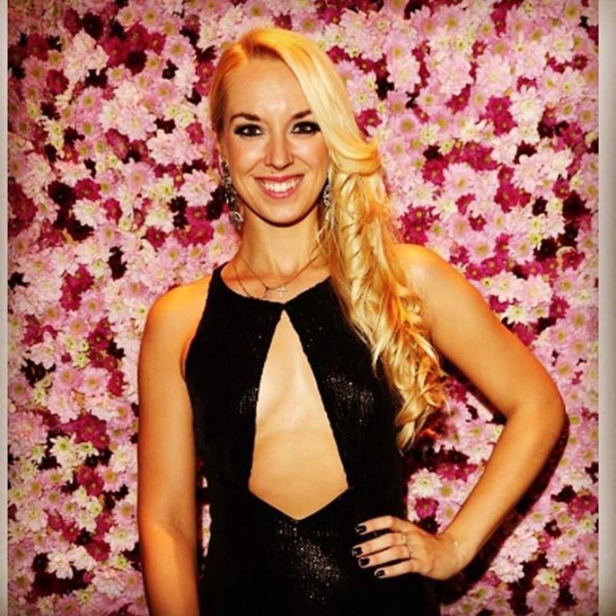 Auch Sabine Lisicki wünscht allen einen glücklichen Valentinstag.