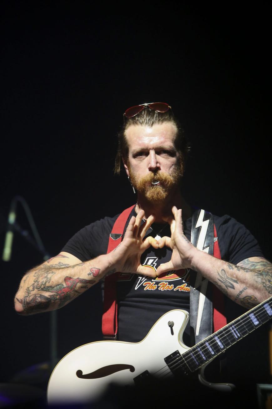 Leicht fiel den Rockern um Frontmann Jesse Hughes das nicht.