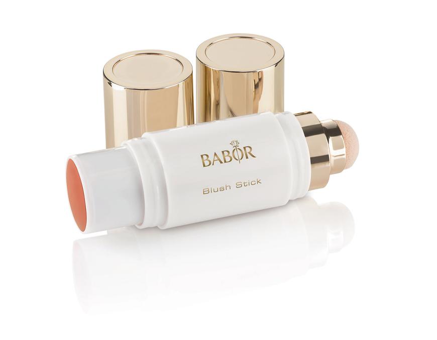 „Blush Stick“ von Babor, in „Peach“, ca. 16 Euro, im Institut