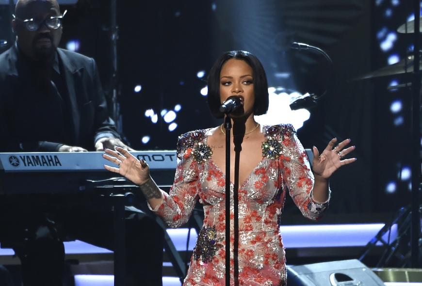 Nur zwei Tage vor dem geplanten Grammy-Auftritt trat Rihanna noch bei dem