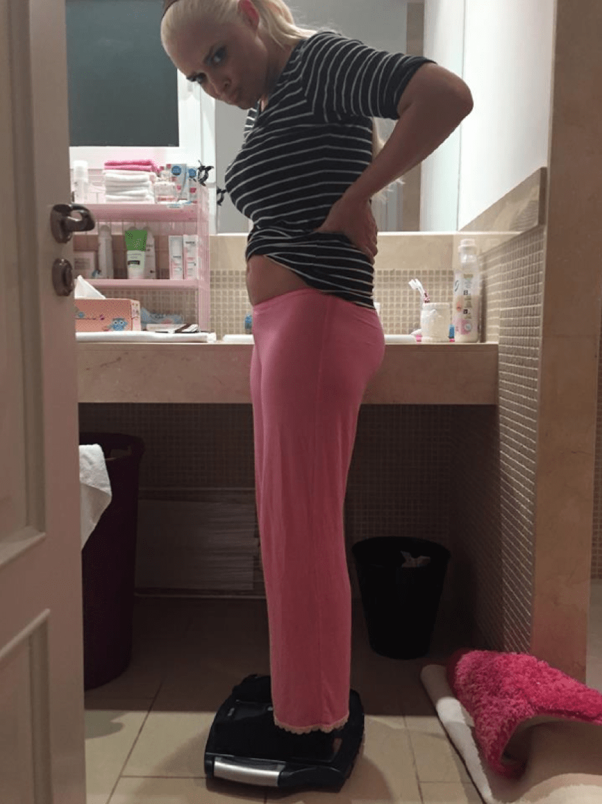 Daniela Katzenberger schiebt Kilo-Frust.