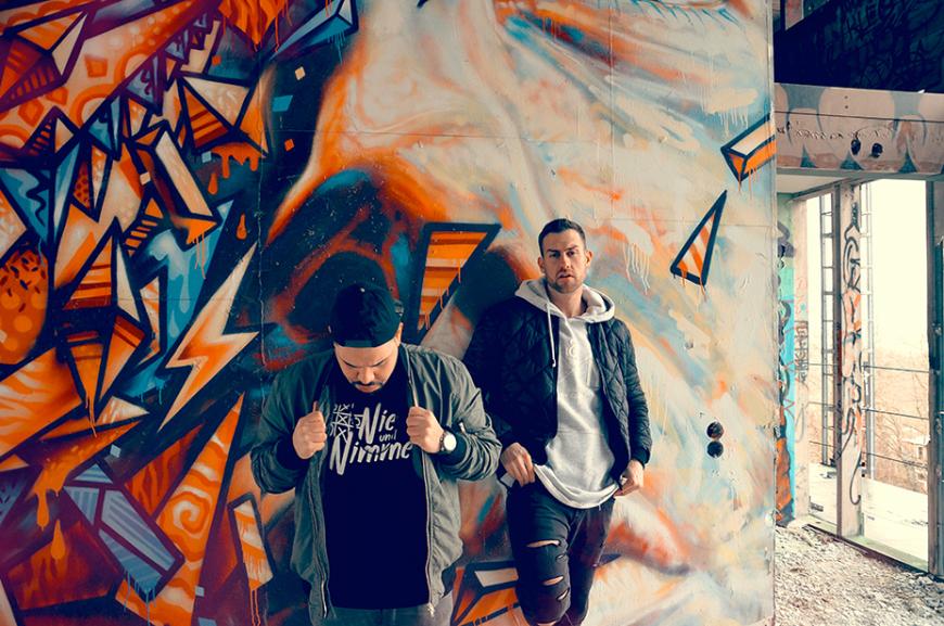 Sänger Hayat und Rapper Mo von Nie und Nimmer