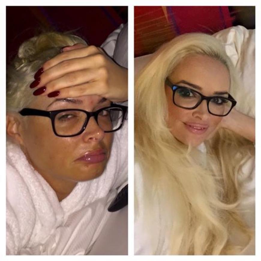 Mit diesem Vorher-Nachher-Vergleich überraschte Daniela Katzenberger jetzt ihre Fans.