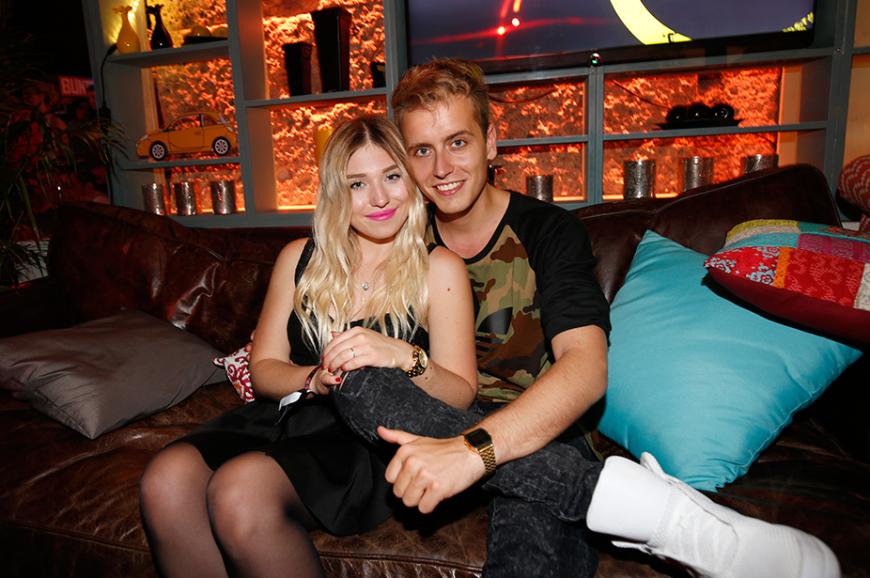 Bianca Heinicke mit ihrem Freund Julian.