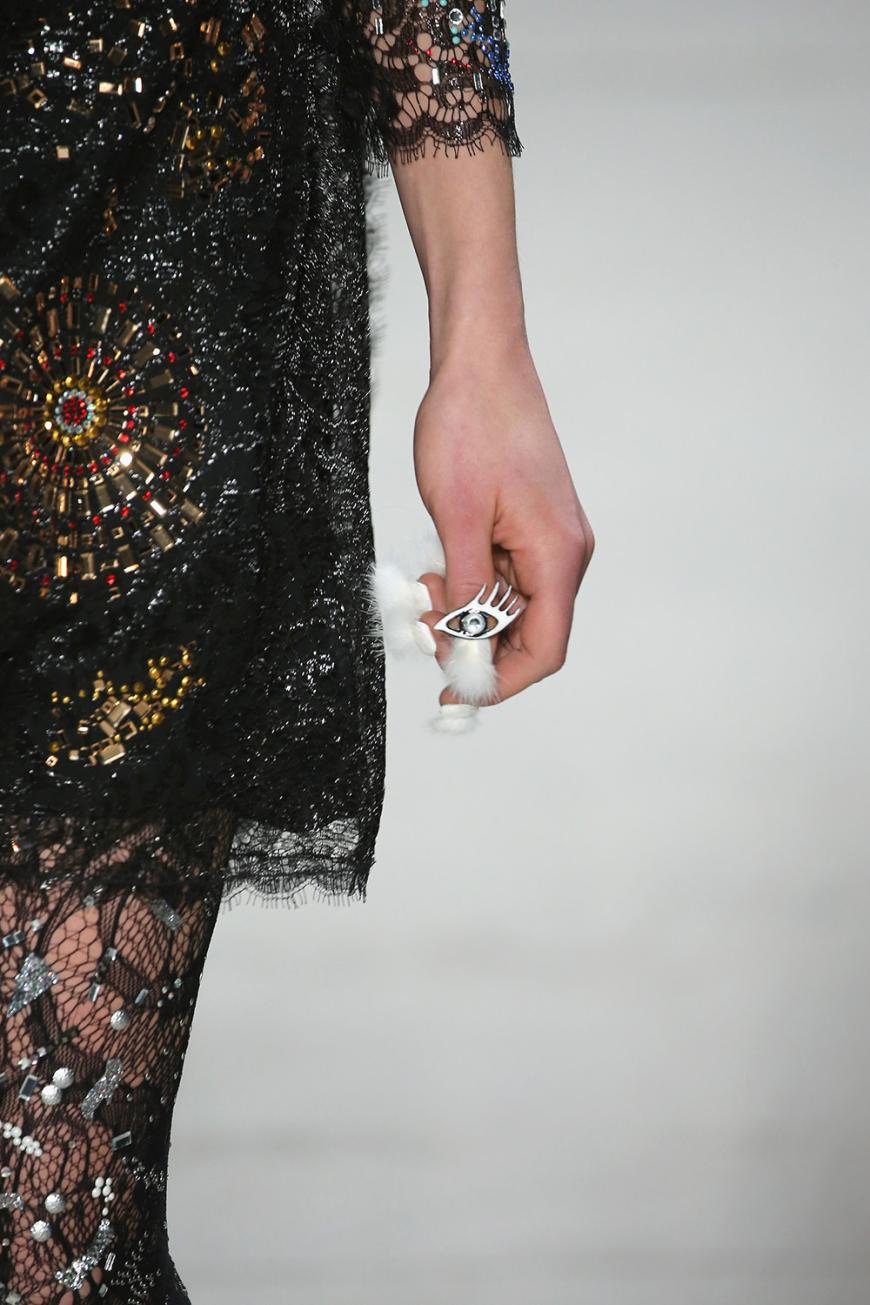 Auf dem Catwalk sah das Ganze dann so aus.