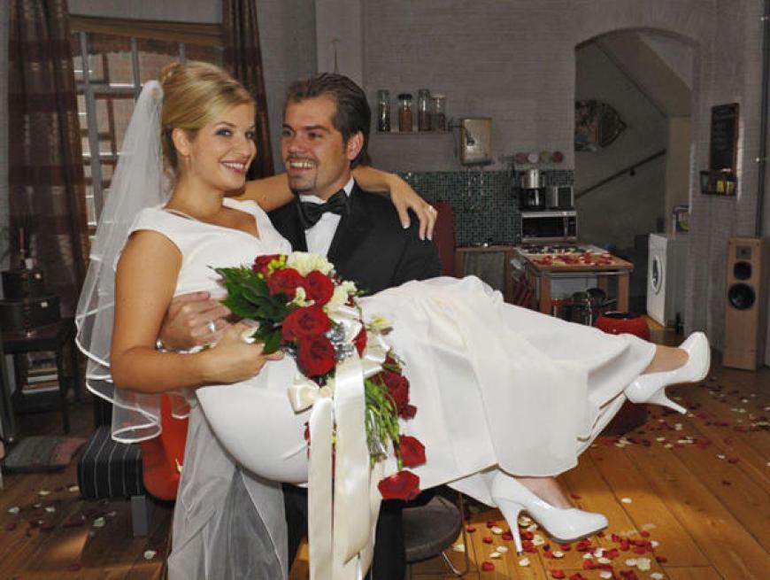 Es folgte die Serien-Traumhochzeit und damit bereits