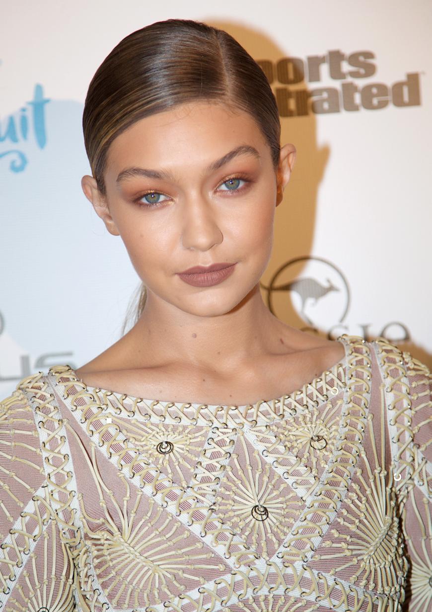 Natürlich Shootingstar Gigi Hadid, die den süßen
