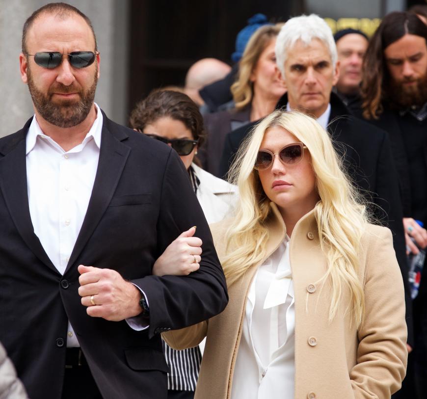Kesha tverlor vor wenigen Tagen den Prozess gegen ihren Manager (nicht im Bild), der sie sexuell missbraucht haben soll.