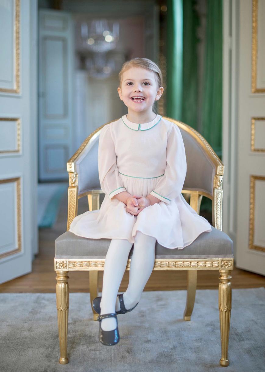Hat allen Grund zur Freude: Prinzessin Estelle wird heute vier Jahre alt.