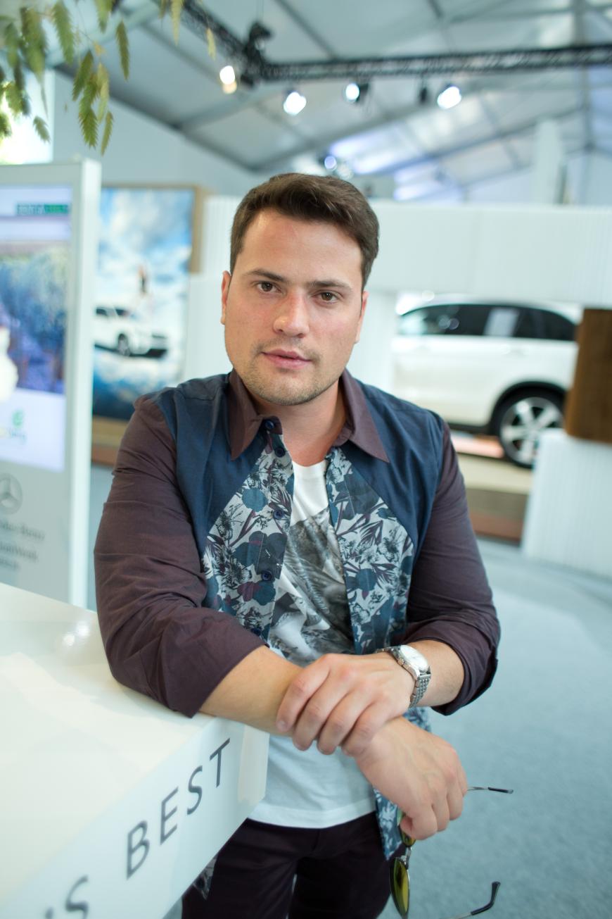 Rocco Stark hatte erneut einen Crash mit seinem Auto.