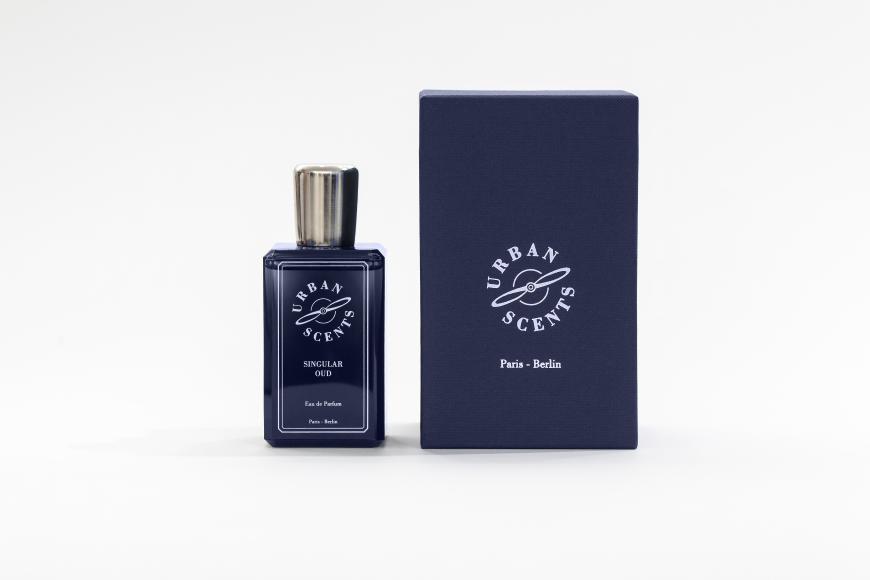 Extravagant: „Singular Oud“ von Urban Scents, mit Safran, Weihrauch, Patschuli und Oud, 100 ml, EdP, ca. 180 Euro, urbanscents.de