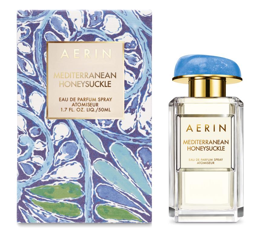 Souverän: „Mediterranean Honeysuckle“ von Aerin, mit schwarzer Johannisbeere, Maiglöckchen und Amber, 50 ml, EdP, ca. 96 Euro