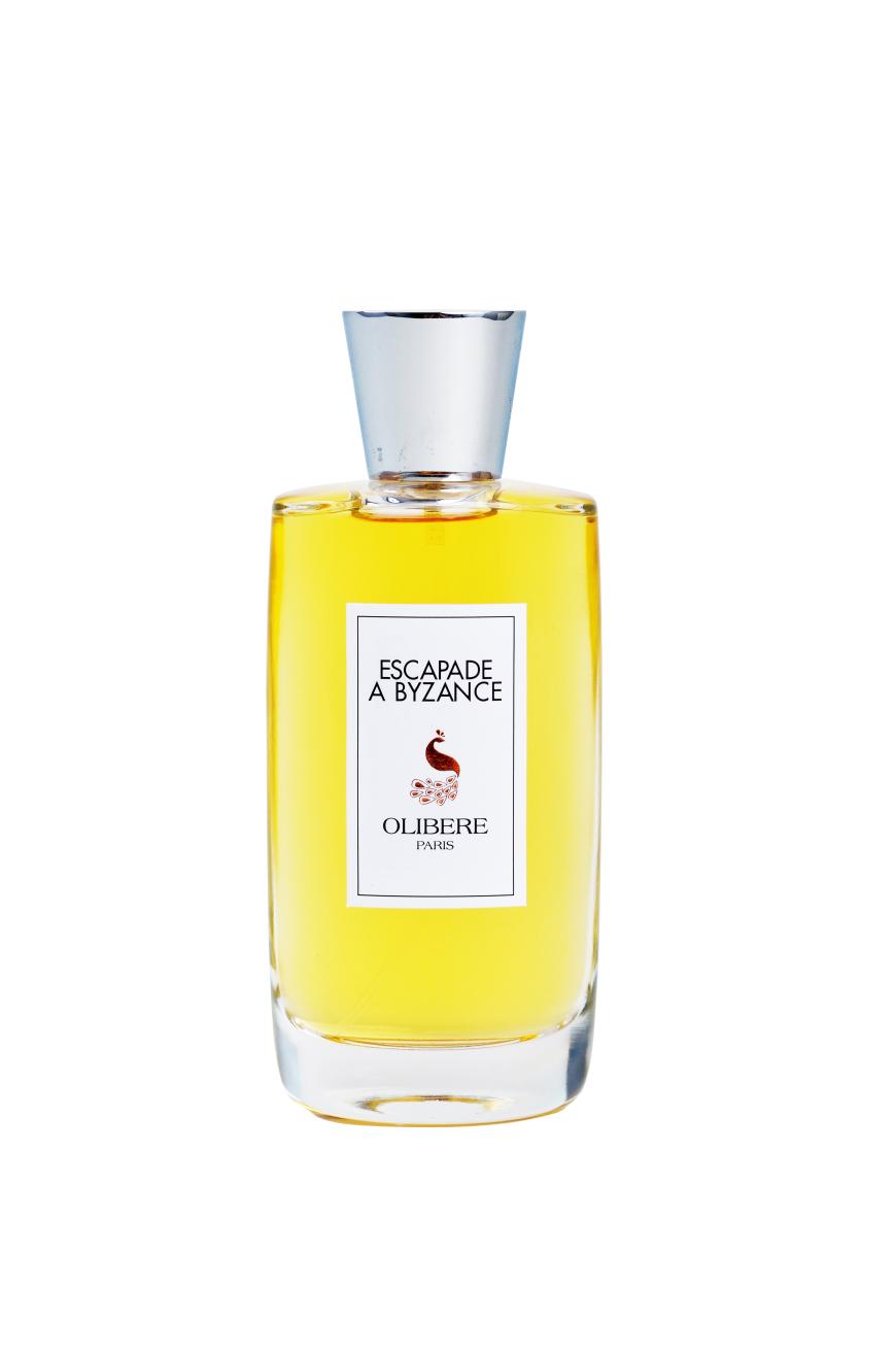 Sinnlich: „Escapade À Byzance“ von Oliberé, mit Gewürzen, frischen Früchten und Ledernoten, 100 ml, EdP, ca. 143 Euro, ausliebezumduft.de