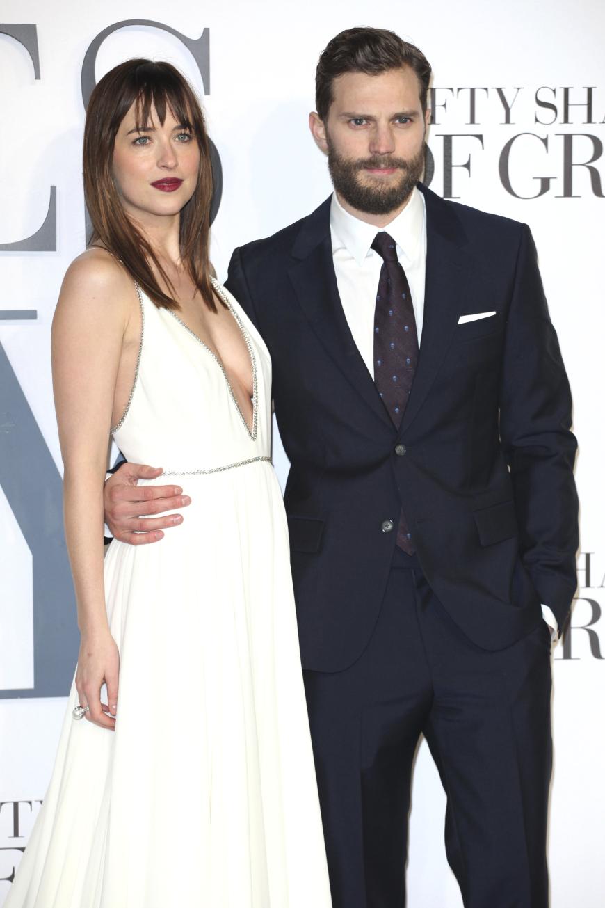 "Fifty Shades of Grey" erhielt fünf Anti-Oscars, einen unter anderem für Dakota Johnson und Jamie Dornan als "schlechtestes Leinwandpaar".