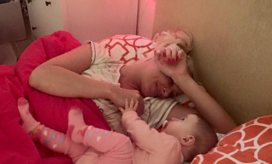 Von wegen nur Karriere im Kopf: Am liebsten schmust Daniela Katzenberger mit Baby Sophia