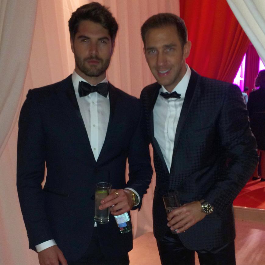 Marcel mit Instagram-Hottie Nick Bateman: