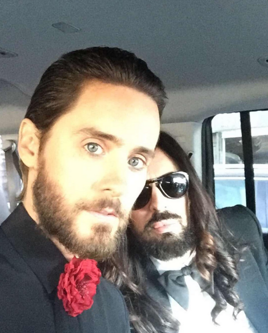 Beardpower: Jared Leto kommt mit Alessandro Michele.