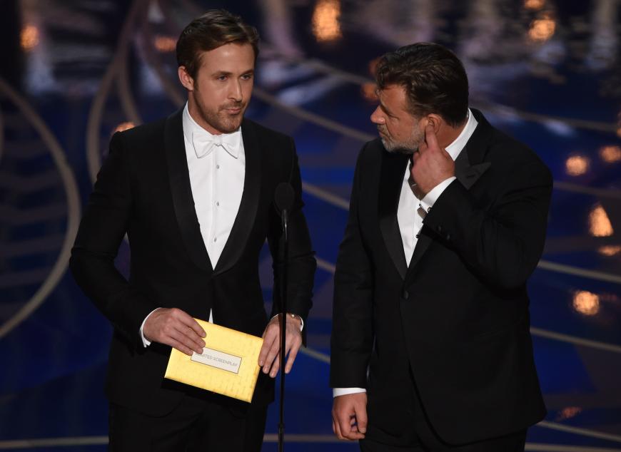 Bei der Laudatio meinte Ryan zu seinem Co-Laudatoren: „Lass’ uns nicht streiten. Wir haben zwei Academy Awards zwischen uns. Das ist unter unserem Niveau.“