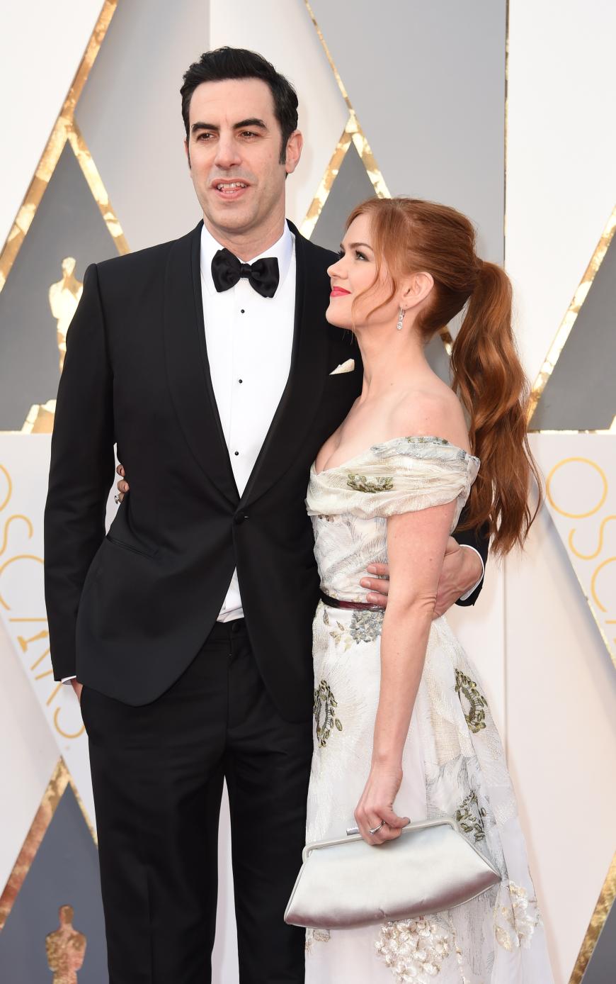 Verliebte Blicke auch bei Isla Fisher und Sasha Baron Cohen.