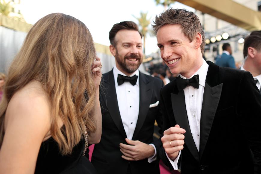 Eddie Redmayne und seiner Frau Hannah Bagshawe ist auch anzusehen, wie happy sie sind!