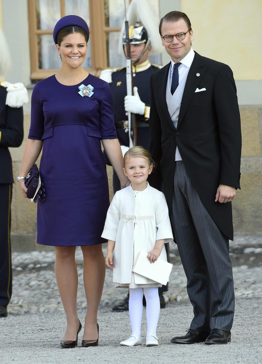 Erst wenige Tage vor der Geburt hatte sich Victoria auf Schloss Haga zurückgezogen.